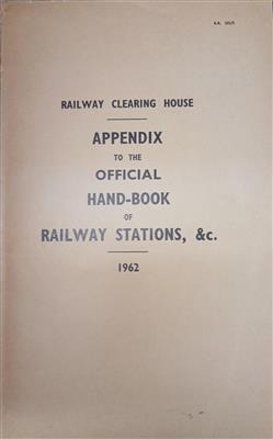 bf3b1fda-ef33-416c-b081-d6eaec47df12.jpg; NYMR/2026/474; Railway Clearing House Appendix to the Official Handbook (Hand-book) of Railway Stations; Operational