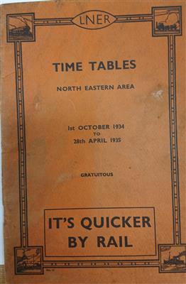 f848dd54-d32c-45bf-9b61-afae7c6dcb34.jpg; E0811/4/5; LNER Timetables North Eastern Area 1st October 1934 to 28th April 1935; Operational