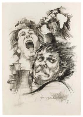 1eba18aa-b9bc-4017-a84d-eb035c03dfad.jpg; 752; Angst (Angst II) | Fear (Fear II); Zeichnung | Drawing