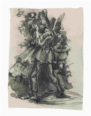 543b3ab2-b2a5-4c3b-beee-c84163fd355f.jpg; 76; Die Abenteuer des Florian Regenbogner (Watzlik) | The Adventures of Florian Regenbogner (Watzlik); Zeichnung | Drawing