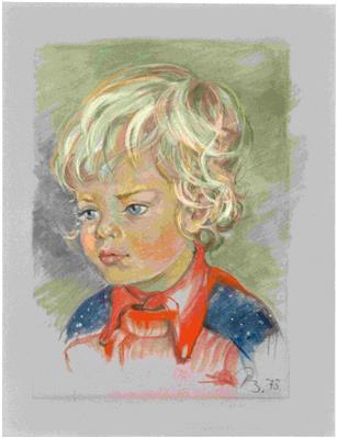 6319c637-c6ec-40f7-a173-203e51883b10.jpg; 386; Portrait Michael Lübbers | Portrait of Michael Lübbers; Zeichnung | Drawing