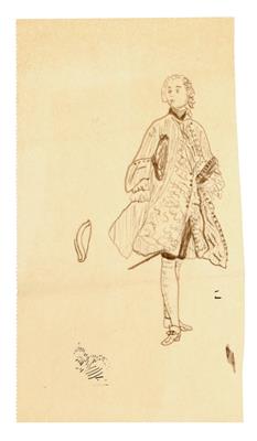 8d635cf1-7e78-4065-a86f-11fc11ec502b.jpg; 29; Historisierende Kostümstudien VIII (Männliches Barockkostüm) | Historicizing Costume Studies VIII (Male Baroque Costume) ; Zeichnung | Drawing