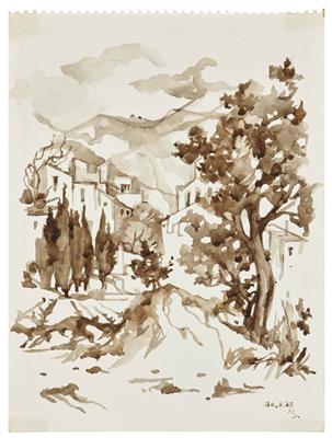 a7098990-001a-4ef4-bd9a-bf3c56efaed9.jpg; 736; Im Ampurdán (Palau-Saverdera) | In Ampurdán (Palau-Saverdera); Zeichnung | Drawing