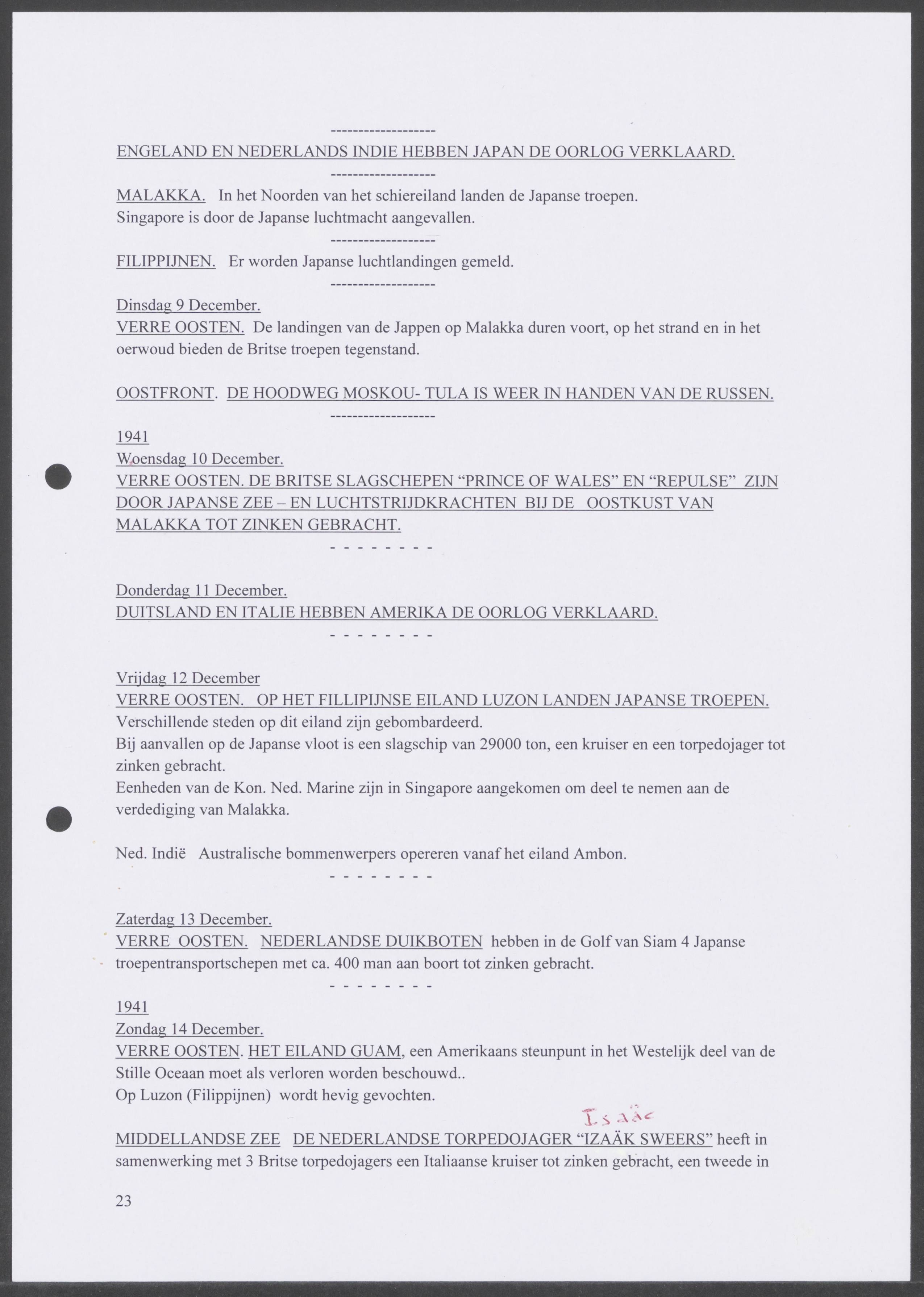 Oorlogsdagboek geschreven door Cornelis A. Puijpe 1923 – 1974 Vlissingen