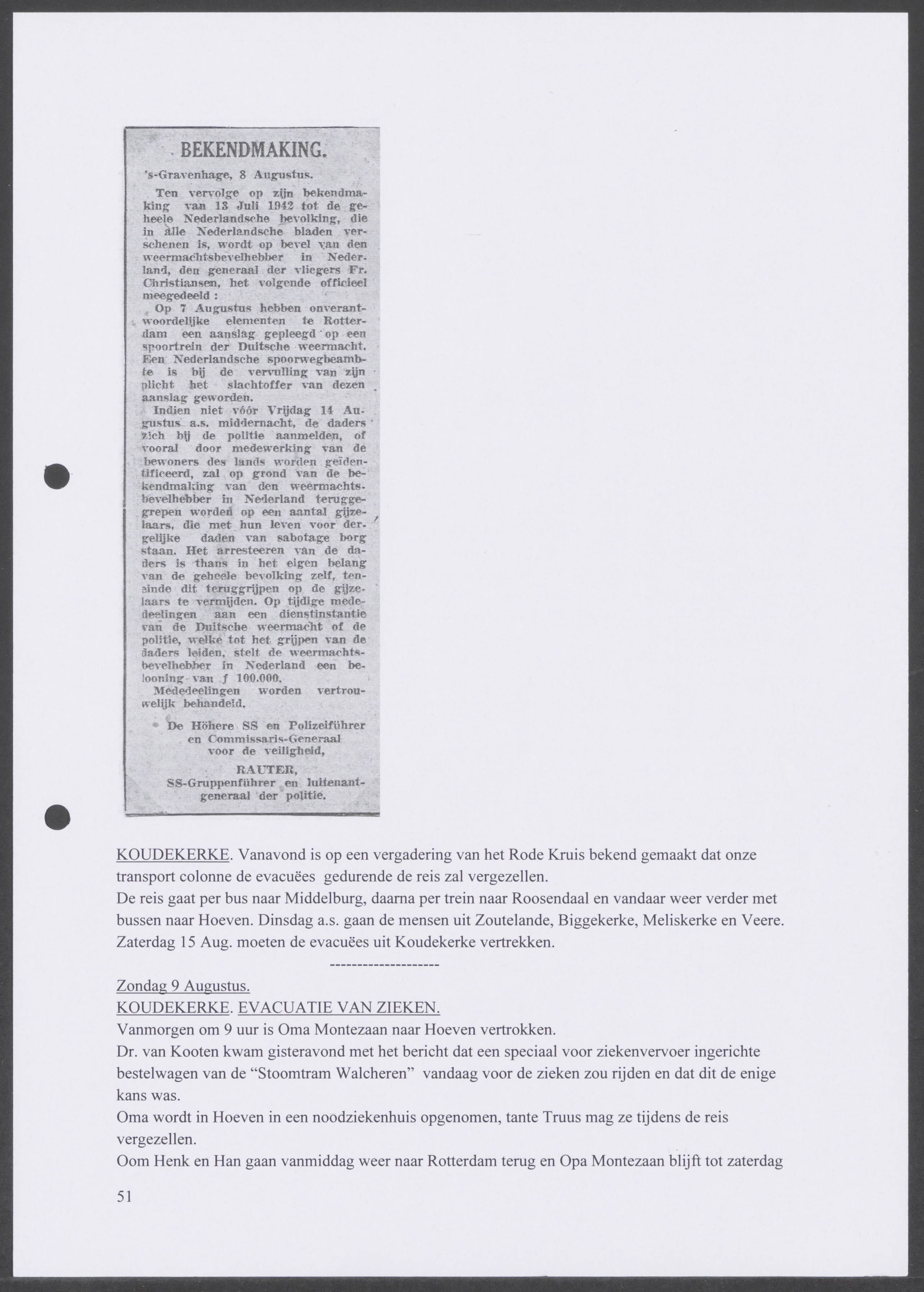 Oorlogsdagboek geschreven door Cornelis A. Puijpe 1923 – 1974 Vlissingen