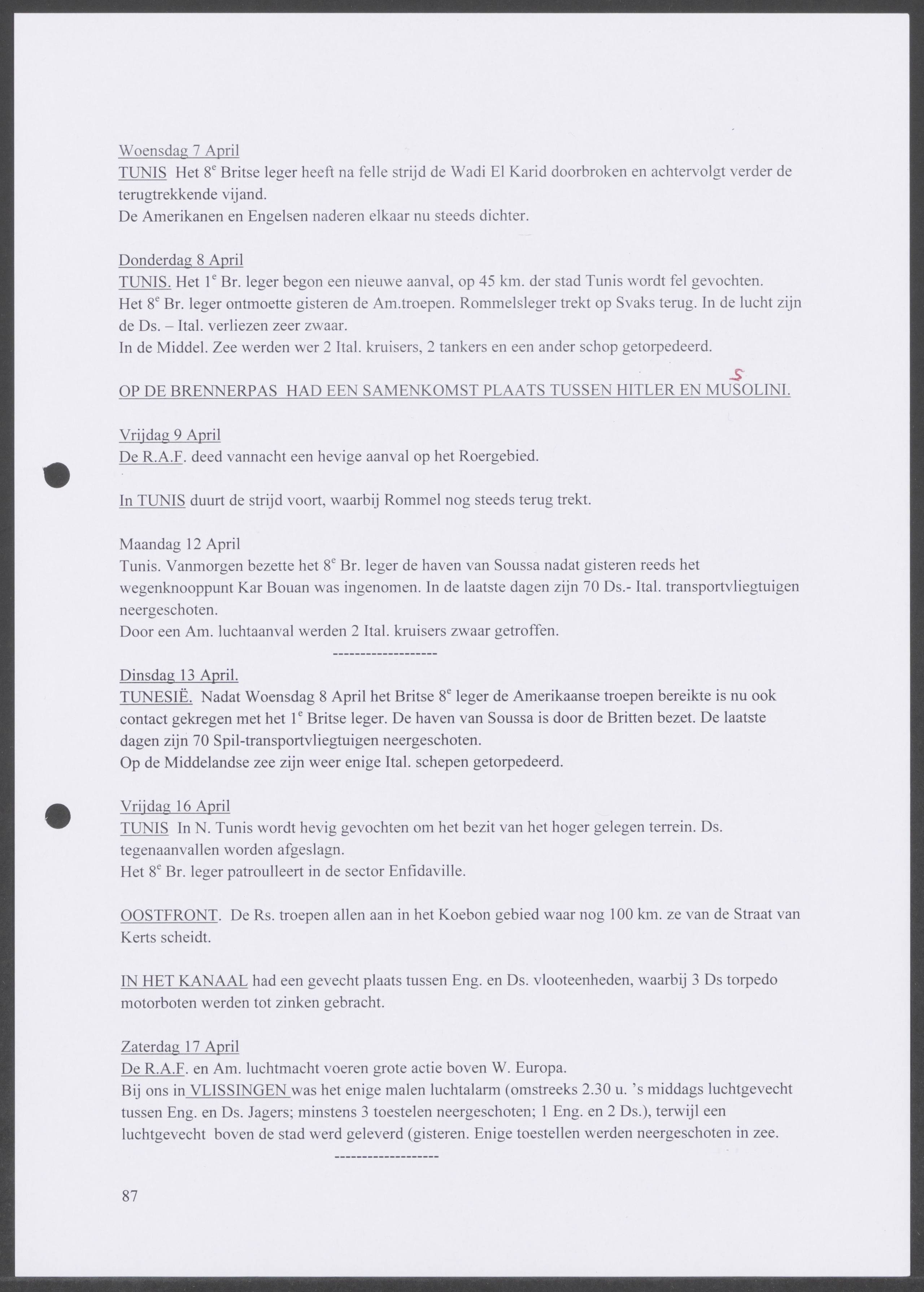 Oorlogsdagboek geschreven door Cornelis A. Puijpe 1923 – 1974 Vlissingen