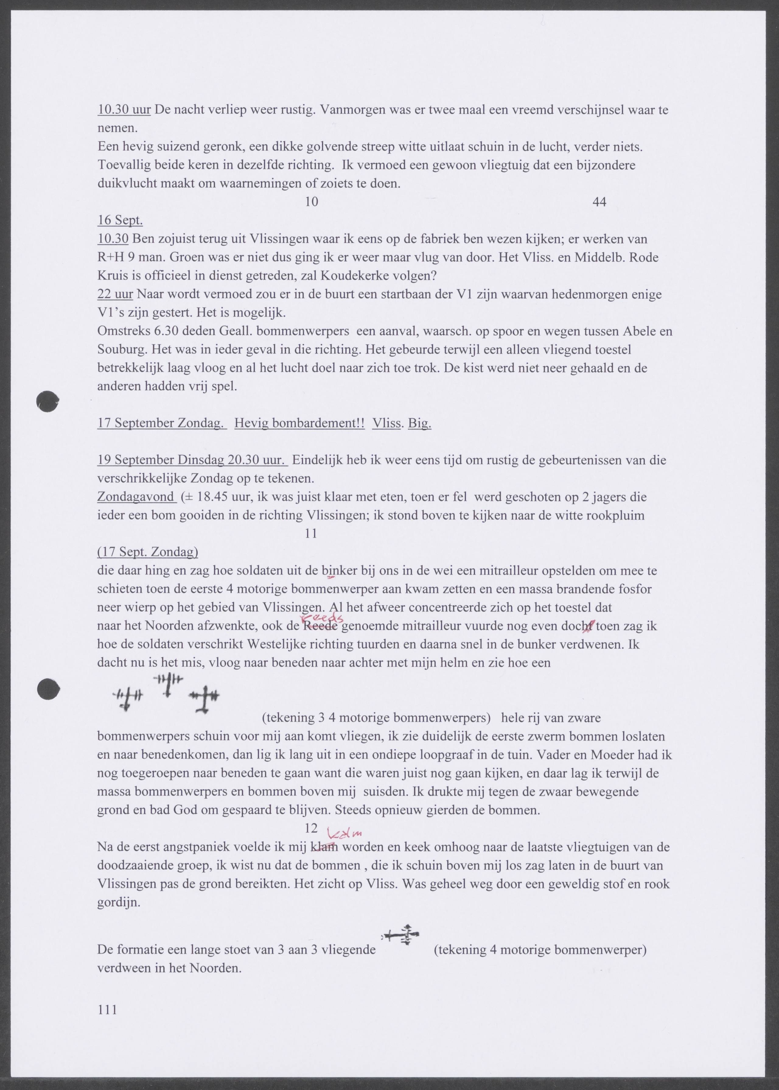 Oorlogsdagboek geschreven door Cornelis A. Puijpe 1923 – 1974 Vlissingen