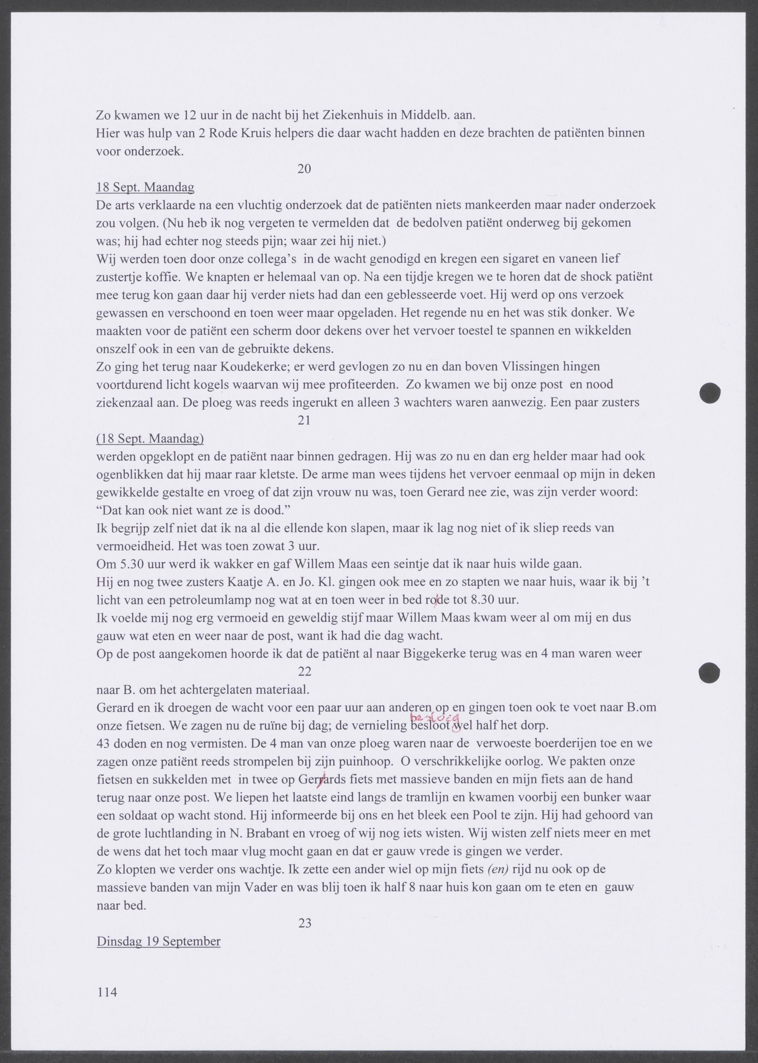 Oorlogsdagboek geschreven door Cornelis A. Puijpe 1923 – 1974 Vlissingen