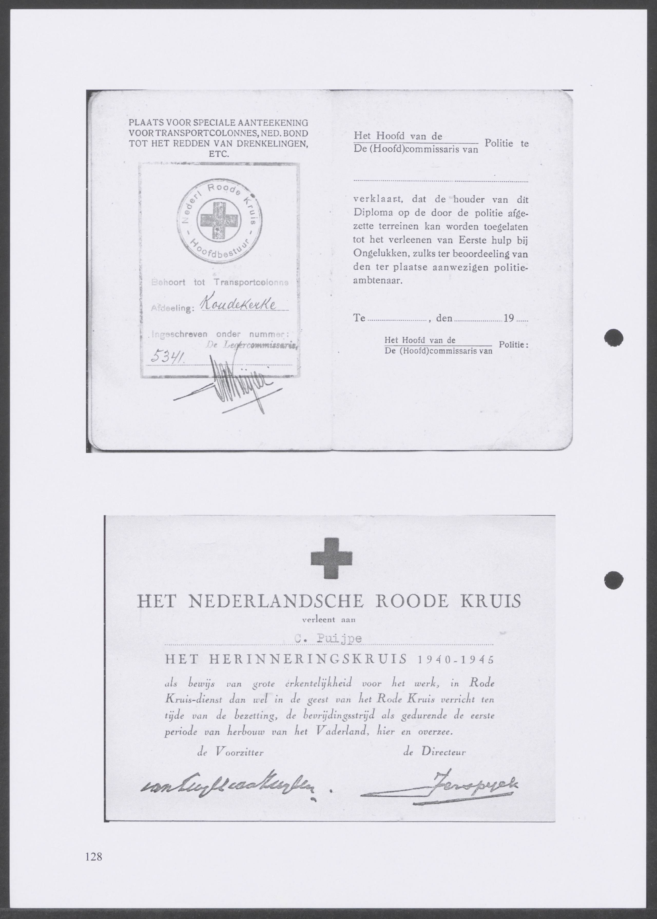 Oorlogsdagboek geschreven door Cornelis A. Puijpe 1923 – 1974 Vlissingen