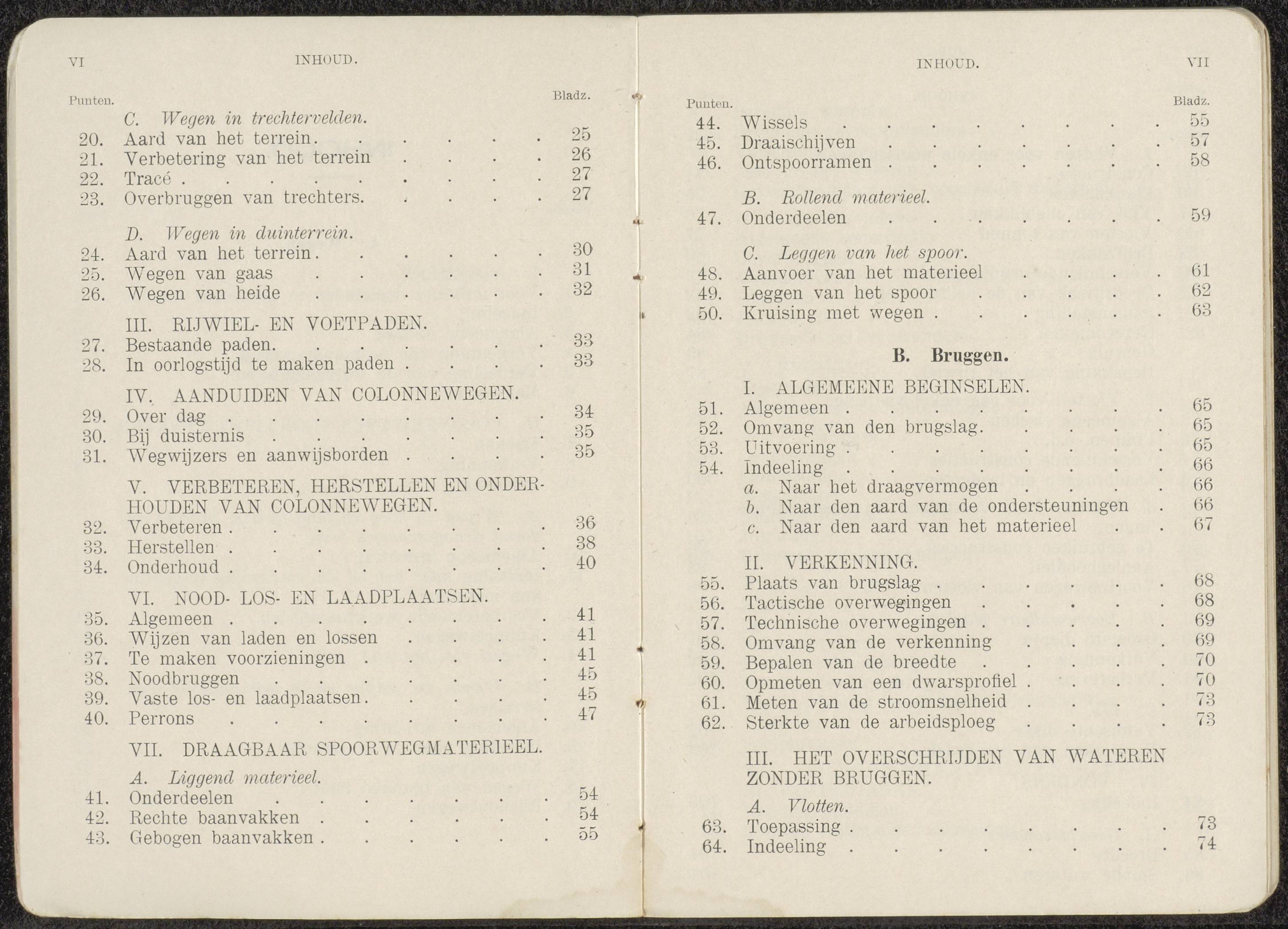 Voorschrift no 77c het inrichten van Stellingen deel III