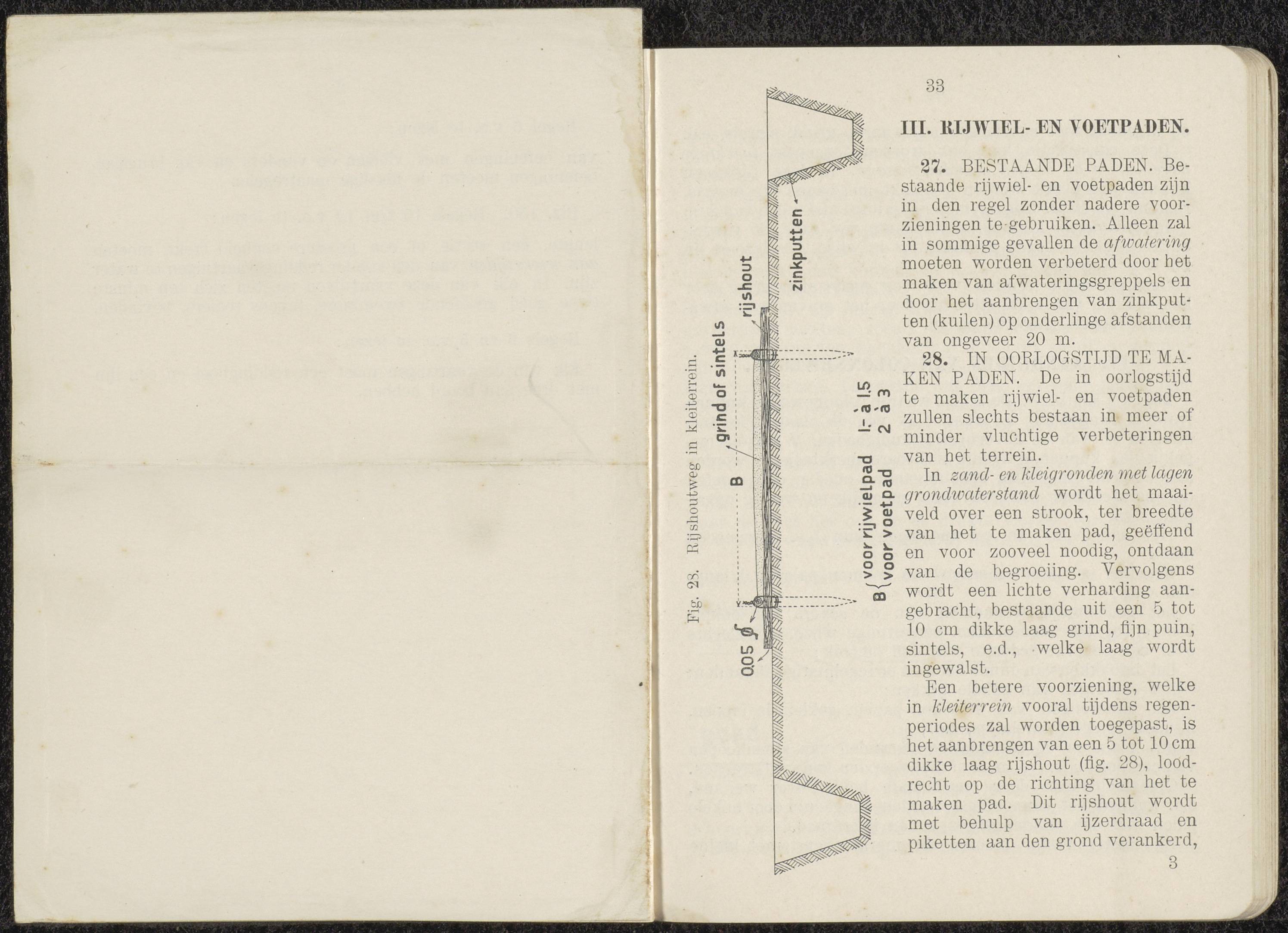 Voorschrift no 77c het inrichten van Stellingen deel III