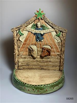 08265.jpg; 8265; Kerstkribbe; sculptuur