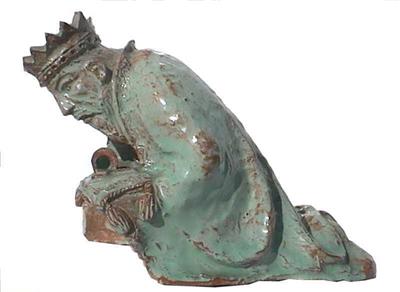 CE0036.jpg; CE0036; koning, een van de drie koningejn; sculptuur