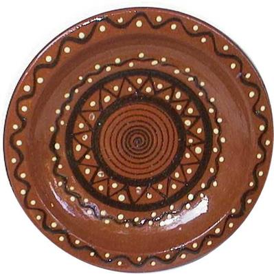 CE0656.jpg; CE0656; schaaltje met geometrisch en golflijn motief; schaal