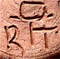 CE0660a1.jpg; CE0660; zeven bakjes met abstracte figuraties; bak