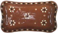 CE0665a2.jpg; CE0665; 4 deukbakjes in floraal motief; bak
