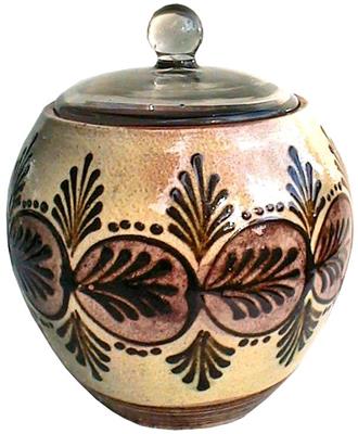 CE0773.jpg; CE0773; dekselpot met inliggend deksel; dekselpot