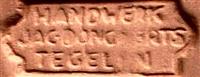 CE0945a1.jpg; CE0945; Plaquette met kinderimpressie; plaquettes (platte objecten)
