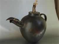PD0102.jpg; PD0102; Theepot met figuratieve onderdelen; theepot