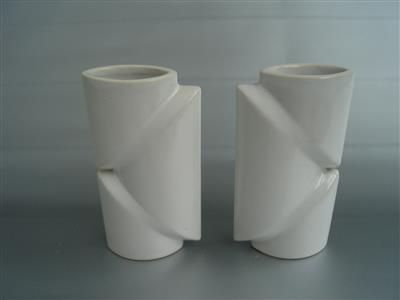 PD0558.jpg; PD0558; Twee witte vazen; vaas