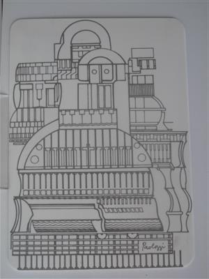 PD1412.jpg; PD1412; Kaart porselein 'Palladio'; ansichtkaart