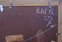 04029d4.jpg; 04029; Buurtje te Zandvoort; schilderij