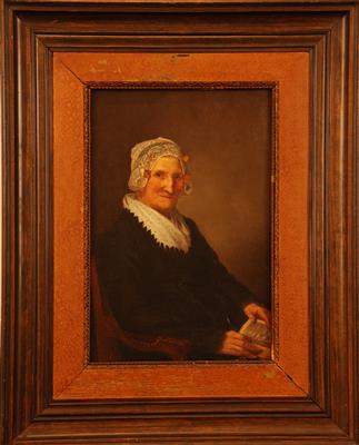 04050b.jpg; 04050; portret onbekende oude vrouw ; schilderij