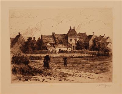 04160b.jpg; 04160; Katwijk binnen; ets