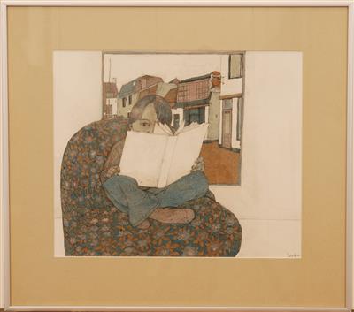 04181b.jpg; 04181; Lezende jongen; persoon