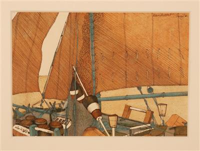 04255b.jpg; 04255; Bomschuit, Zandvoort (org. title onbekend); vaartuig