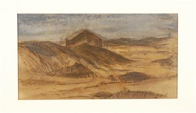 04257b.jpg; 04257; Boerderij; duinen