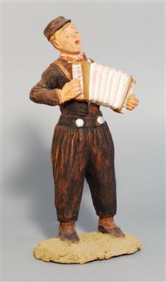 04329b.jpg; 04329; Accordeon-speler; beeld