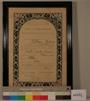 04667a.jpg; 04667; Oorkonde van de N.Z.H.R.M inzake redding opvarenden SS Alba.; herdenkingsgeschrift