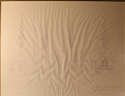 04741b.jpg; 04741; N.H.kerk te Zandvoort; bouwtekening