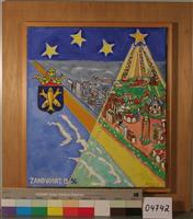 04742a.jpg; 04742; Zandvoort. 1996; schilderij