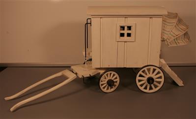 04809b.jpg; 04809; Badkoets met gestreepte markies; schaalmodel