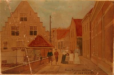 04822b.jpg; 04822; Oude Mannen en Vrouwenhuis; tegel
