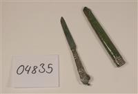 04835a.jpg; 04835; mesje voor het kaken van haring; gereedschap