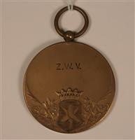 04838d.jpg; 04838; Zandvoortse medaille 2e prijs, etalage-wedstrijd 1911; medaille