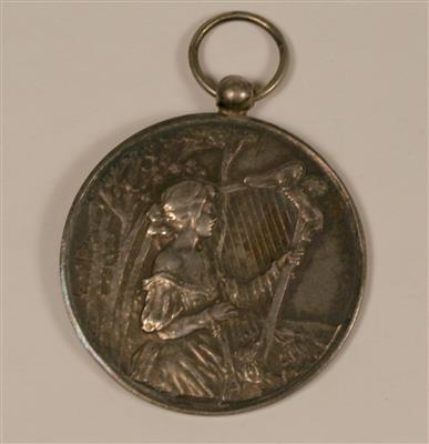 04842b.jpg; 04842; medaille, vaandel van de kinderoperette; medaille