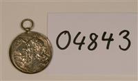 04843a.jpg; 04843; Medaille, vaandel van de kinderoperette; medaille