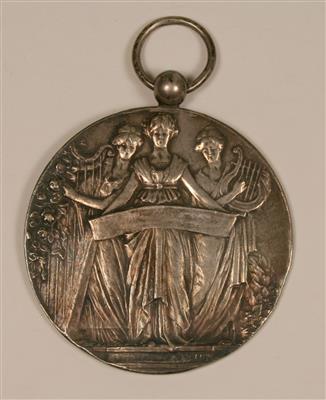 04844b.jpg; 04844; medaille, vaandel van de kinderoperette; medaille