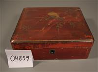 04859a.jpg; 04859; Houten kistje; Kistje