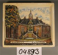 04893a.jpg; 04893; Raadhuis Zandvoort; souvenir
