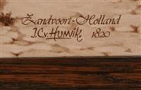 04898c.jpg; 04898; Zandvoort, Holland J.C. v. Hunnik 1820; souvenir