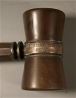 04908d.jpg; 04908; voorzittershamer kerkeraad; Voorzittershamer