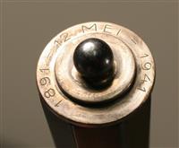 04908e.jpg; 04908; voorzittershamer kerkeraad; Voorzittershamer