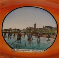 04946c.jpg; 04946; Schaaltje "Strandgezicht Zandvoort"; schaal