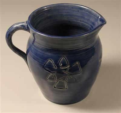 04958b.jpg; 04958; Blauwe schenkkan; kan