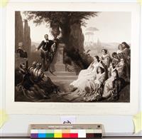 05182a.jpg; 05182; Le Tasse à la cour de Ferrare; kunst